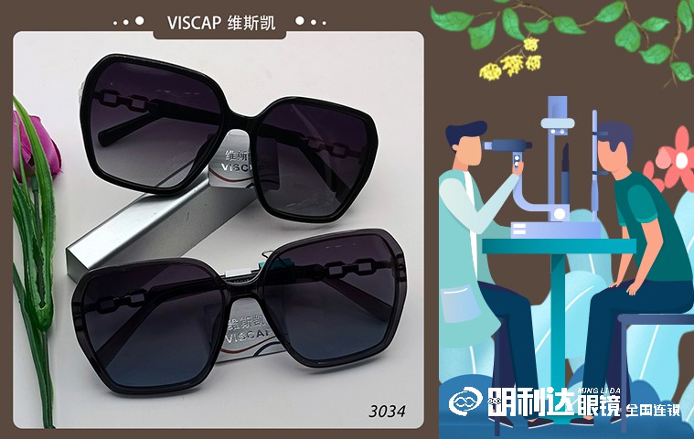 维斯凯2022新款潮流经典太阳镜3004